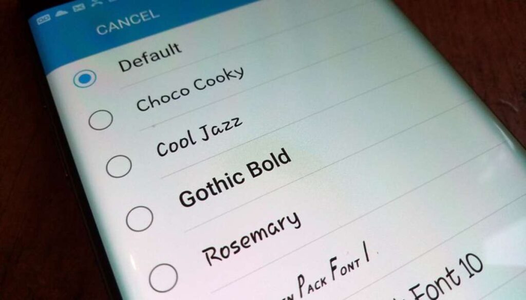 Cómo cambiar el tipo de letra y la fuente en un móvil Android